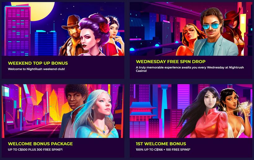 nightrush casino promos