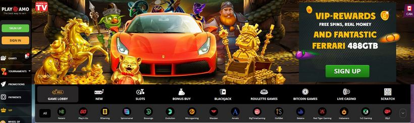 playamo casino review