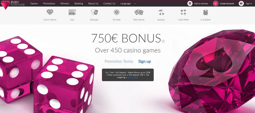 ruby fortune casino review