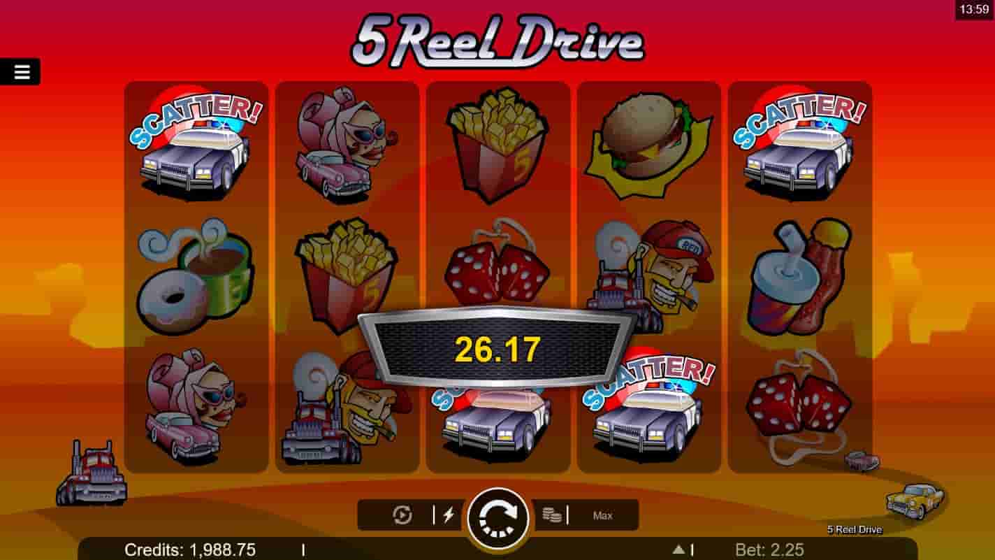 5 Reel Drive Screenshot 2