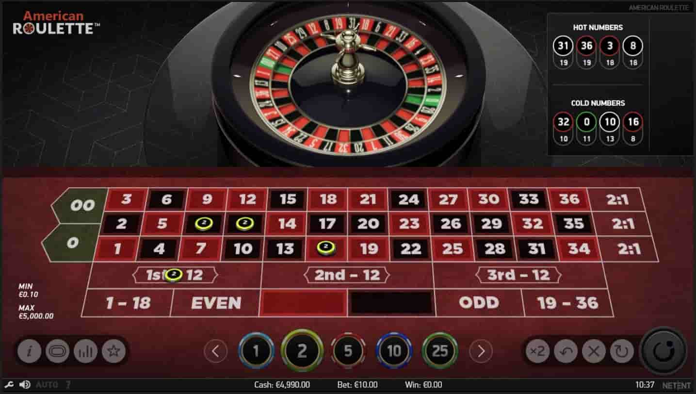 American Roulette Screenshot 1