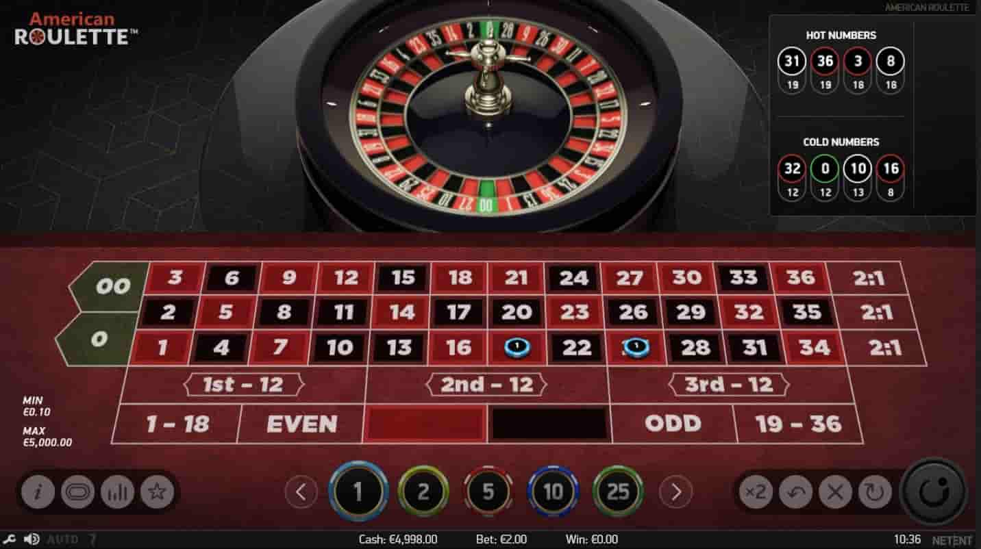 American Roulette Screenshot 2