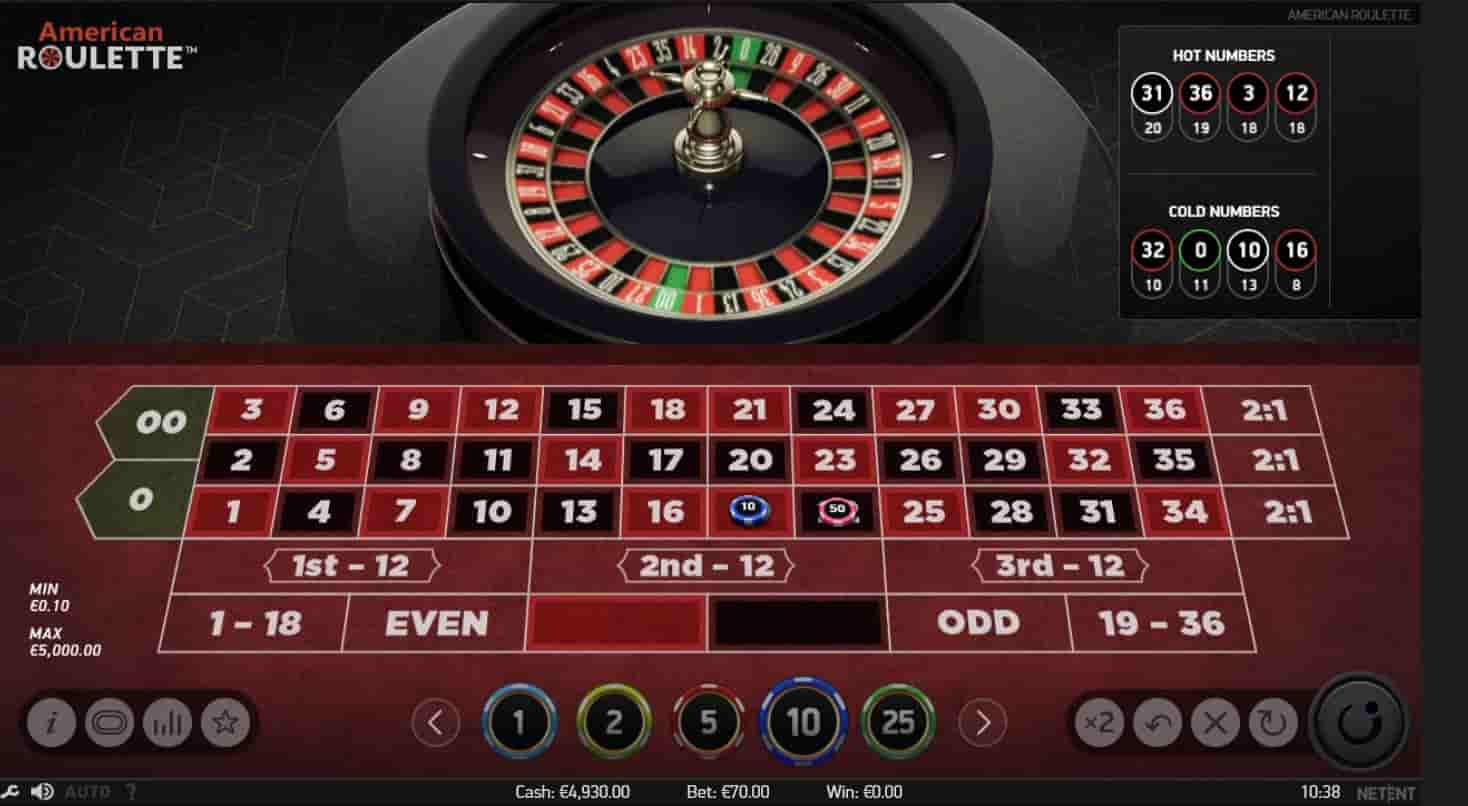 American Roulette Screenshot 3