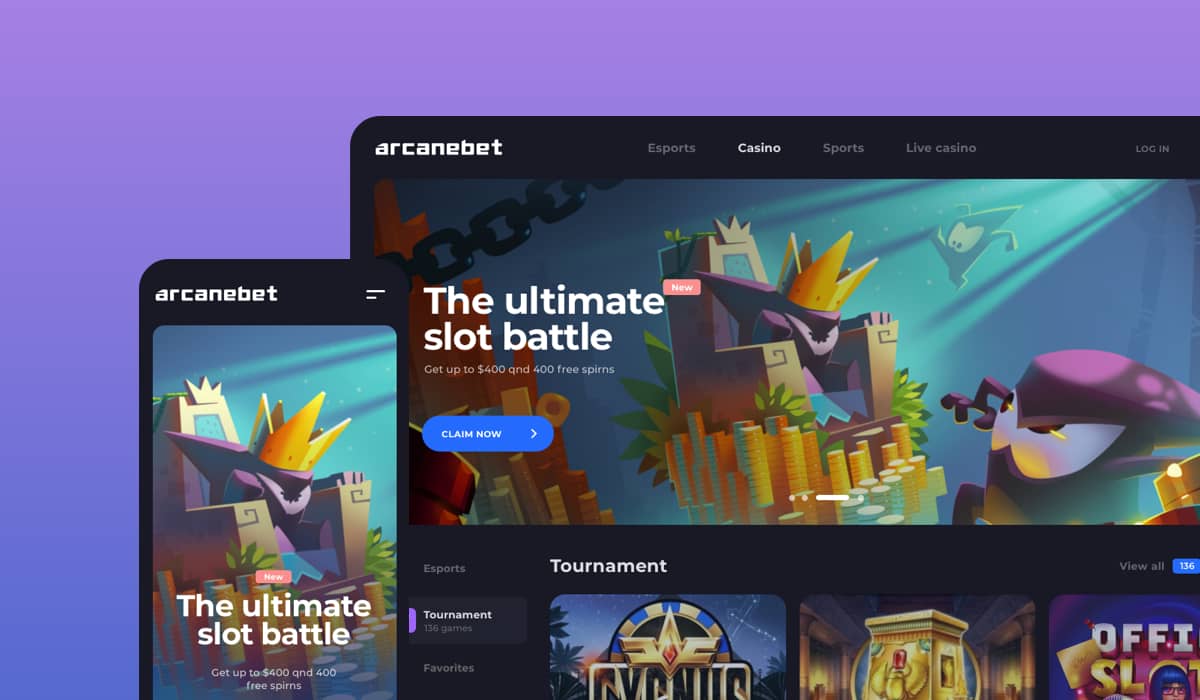 Arcanebet casino mobile