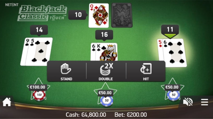 BlackJack Classic Screenshot 1