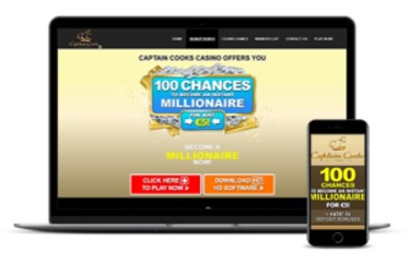 Casino Captain Cooks app