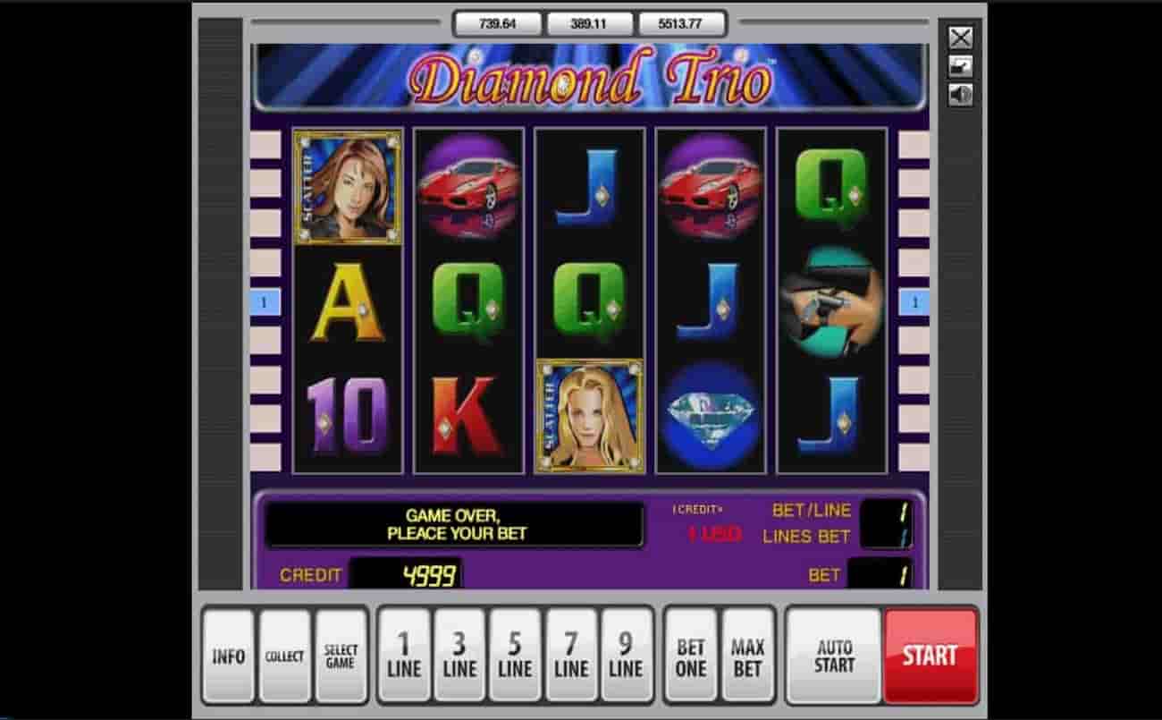 Diamond Trio Slot Screenshot3