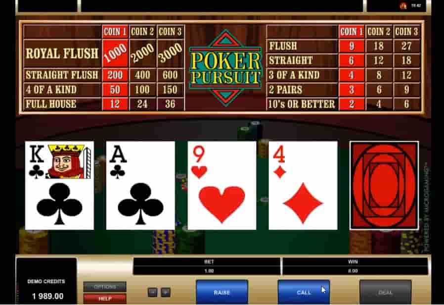Poker Pursuit Screenshot 3