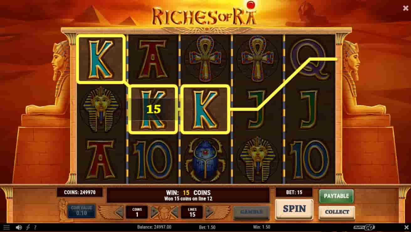 Riches Of Ra Screenshot 3