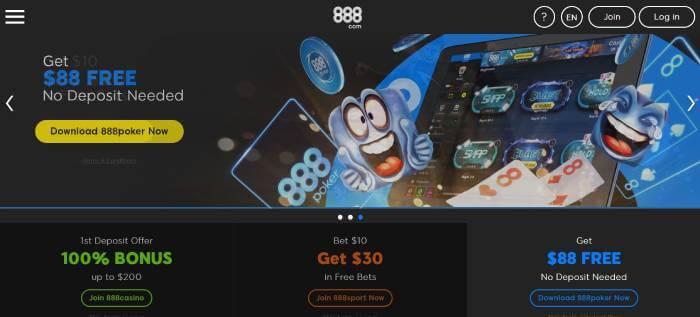 888 Casino ScreenShot 3