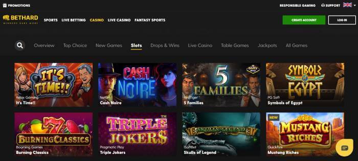 Bethard Casino ScreenShot 3
