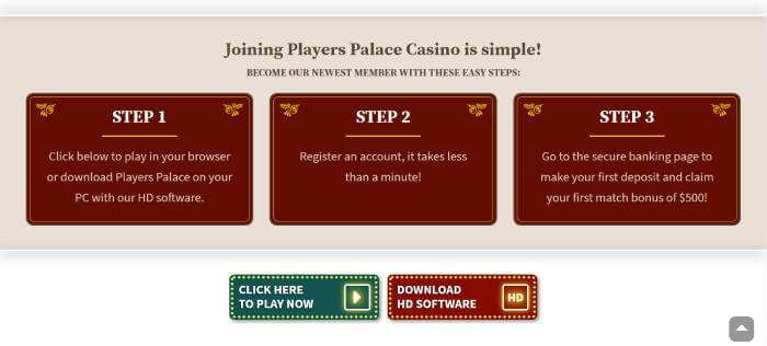 Players Palace Casino ScreenShot 2