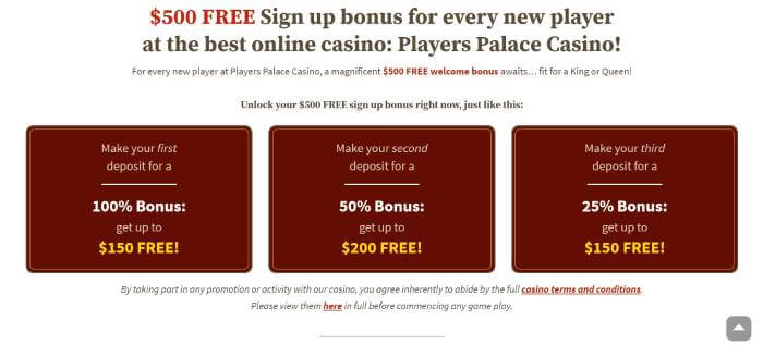 Players Palace Casino ScreenShot 3