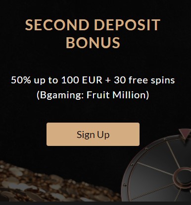 Premier Casino Bonus Second