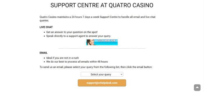 Quatro Casino ScreenShot 3